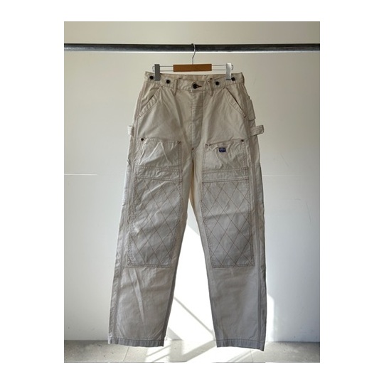 KAPITAL (キャピタル) 薄キャンバス ランバーパンツ(キナリ） s.t.c