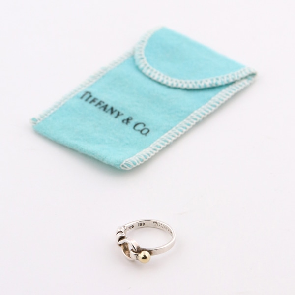 Tiffany&Co. ティファニー フック＆アイ リング 中古 レディース