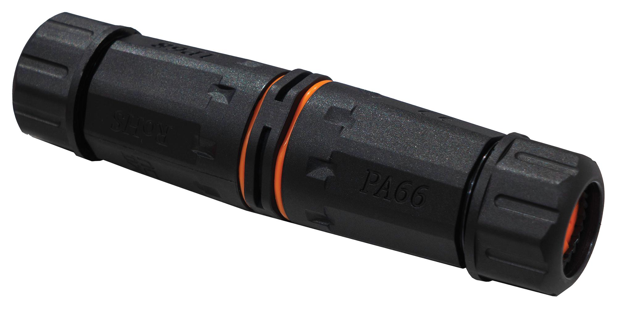 WACSG TUK, FEED-THRU COUPLER, CAT6A, RJ45 JACK/8P8C ROHS COMPLIANT