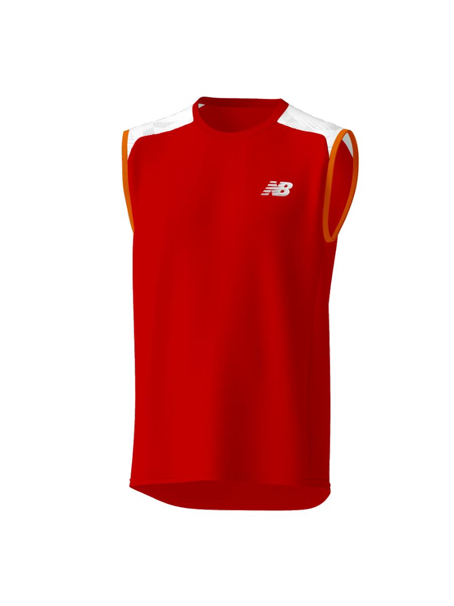 クラブ ノースリーブシャツ（肩昇華・見頃染め） バックプリントあり