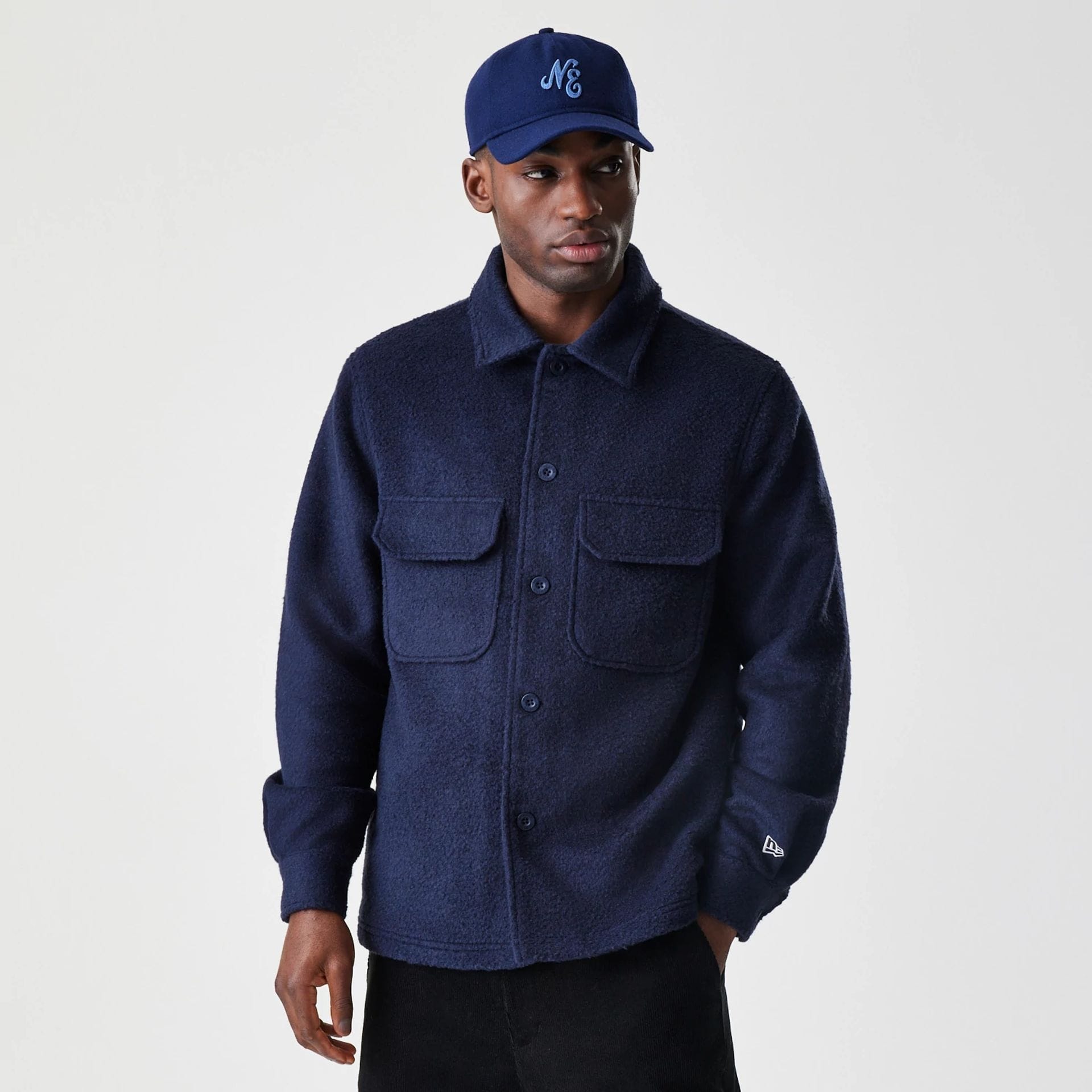 New Era Borg Navy Shacket | NEC EU