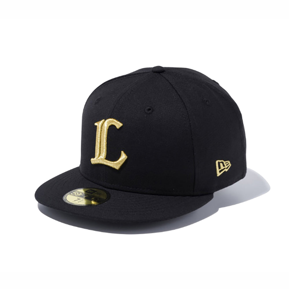 59FIFTY 埼玉西武ライオンズ ブラック × ゴールド | ニューエラ