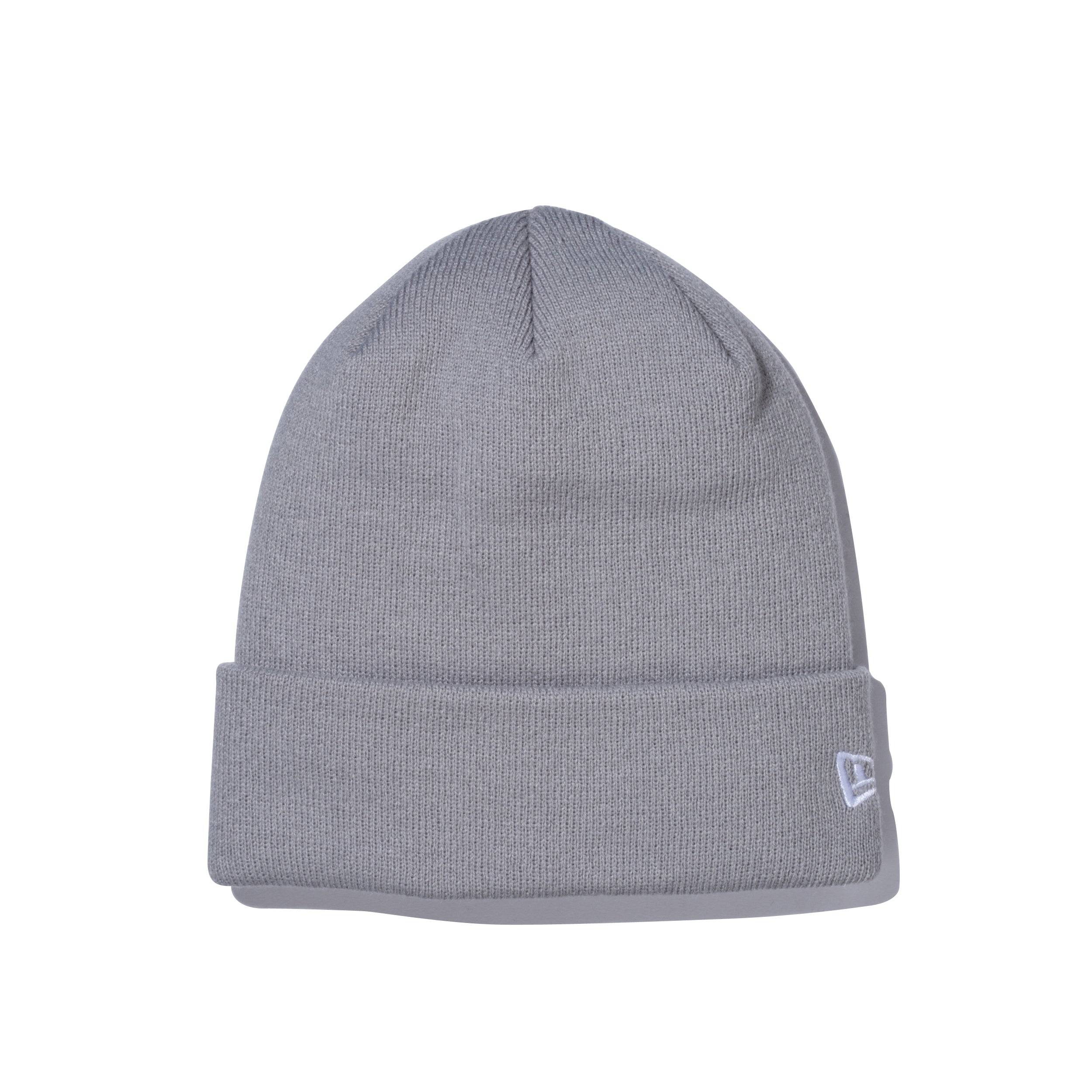 ベーシック カフニット ライトグレー ホワイトフラッグ | ニューエラ