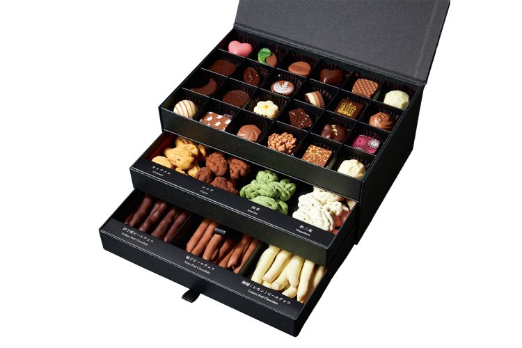 ベルギー生まれ日本育ち”のチョコレート三段重ギフトボックス 日本各地