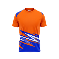 Round Neck Printed Jersey Orange NP003 – Next Print