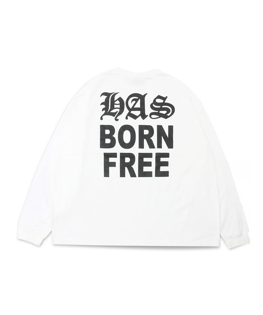 HIDEANDSEEK(ハイドアンドシーク) ロングスリーブTシャツ HAS L/S Tee