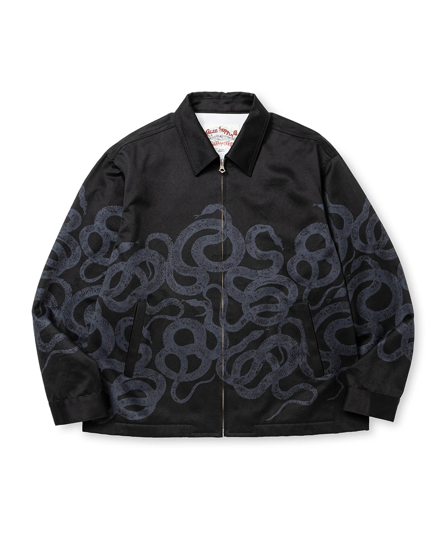 CALEE(キャリー) ジャケット WEST POINT SWING TOP ＜SNAKE PATTERN