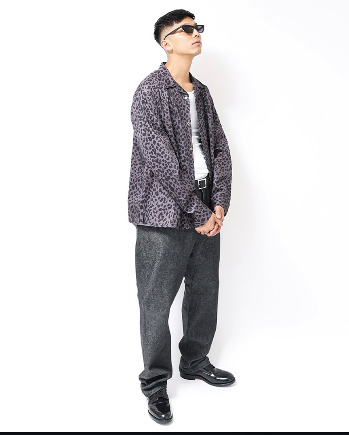 HIDEANDSEEK(ハイドアンドシーク) シャツ Panther L/S Shirt Shirt HS