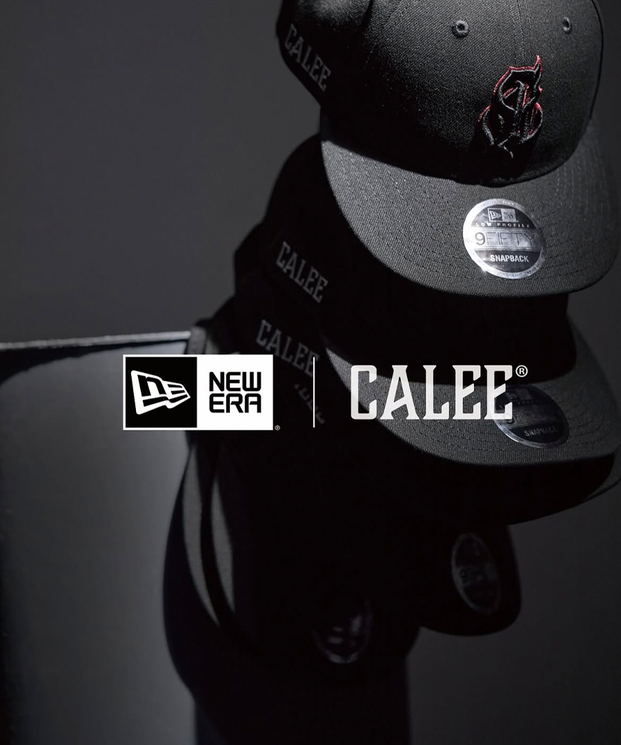 CALEE(キャリー) キャップ ×NEWERA®︎ CALEE NT LOGO BASEBALL CAP
