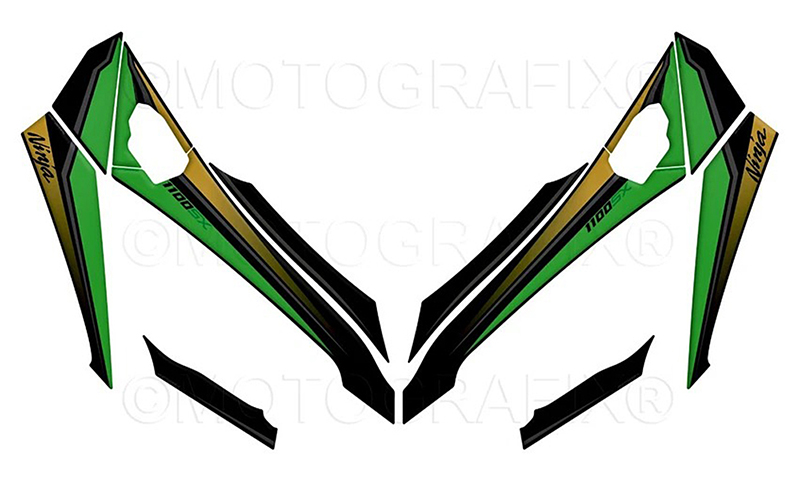 KAWASAKI | ニーパッド MOTOGRAFIX