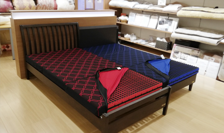 腰痛のご主人のためにAiRSXマットレス | ふとんのとみなが