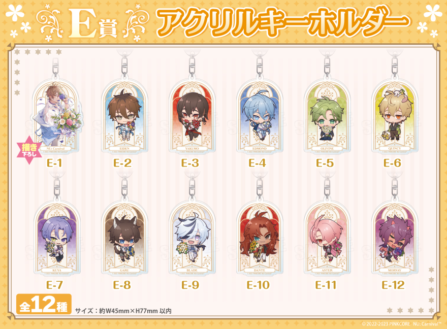 アニメイト通販「くじメイト」から大人気BLゲーム『NU: カーニバル』の