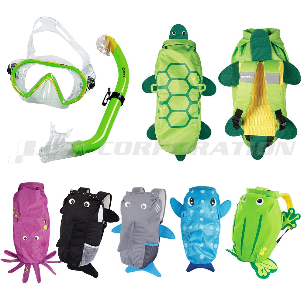 シー フレンズ セット スノーケル3点セット 子供用 MARES(マレス