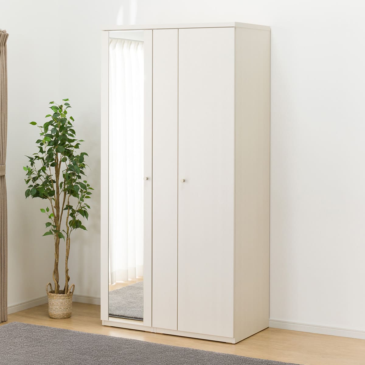 ワードローブ(クエスT 100WR WW) | ニトリネット【公式】 家具