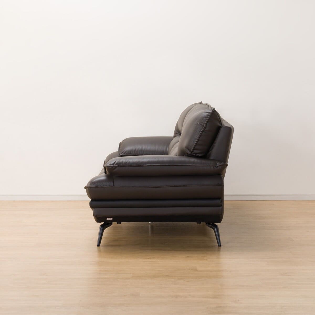 3人掛けソファ 本革(一部合成皮革)タイプ (ロゾKD DBR) | ニトリネット