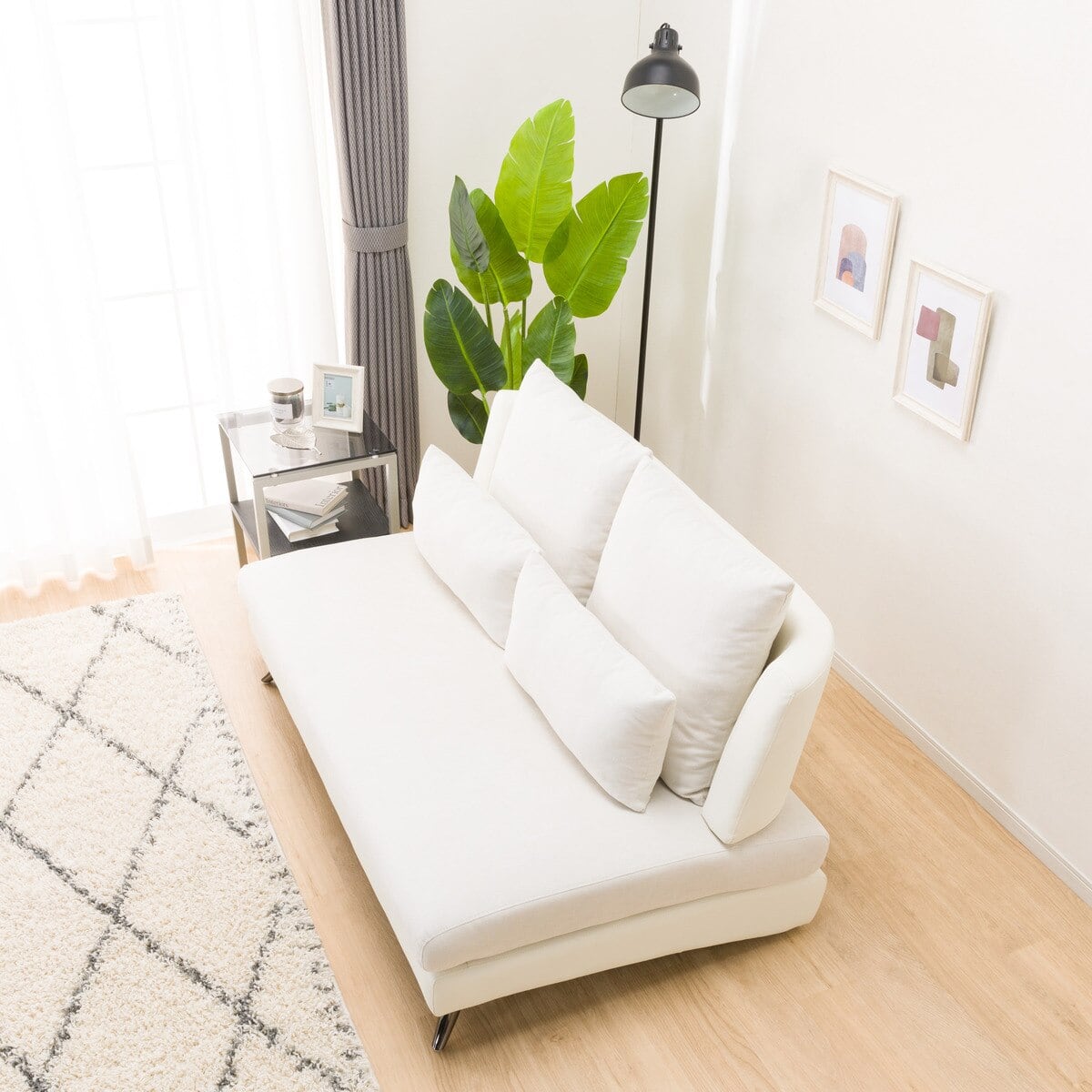 2人掛けソファ 布張りタイプ (ポーション2KD IV) | ニトリネット【公式