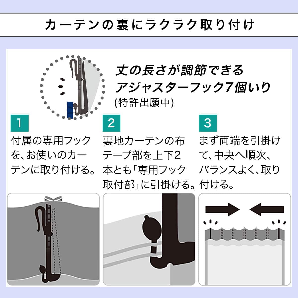 遮音・遮光・遮熱・保温1枚入り 4層 裏地ライナー(SC100X103X1