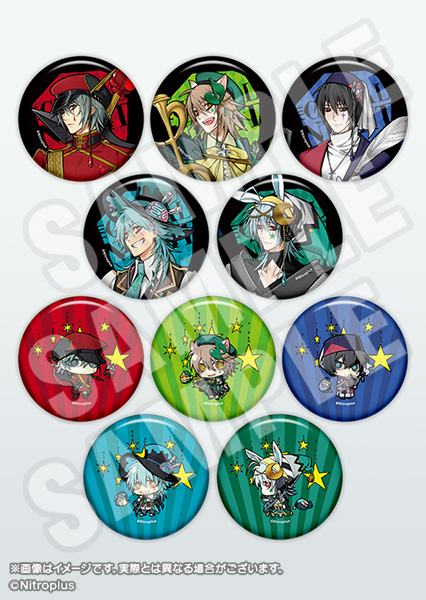 キラメモ 咎狗の血 アキラ 缶バッジ 15個 NITRO CHiRAL キラメモ展 咎