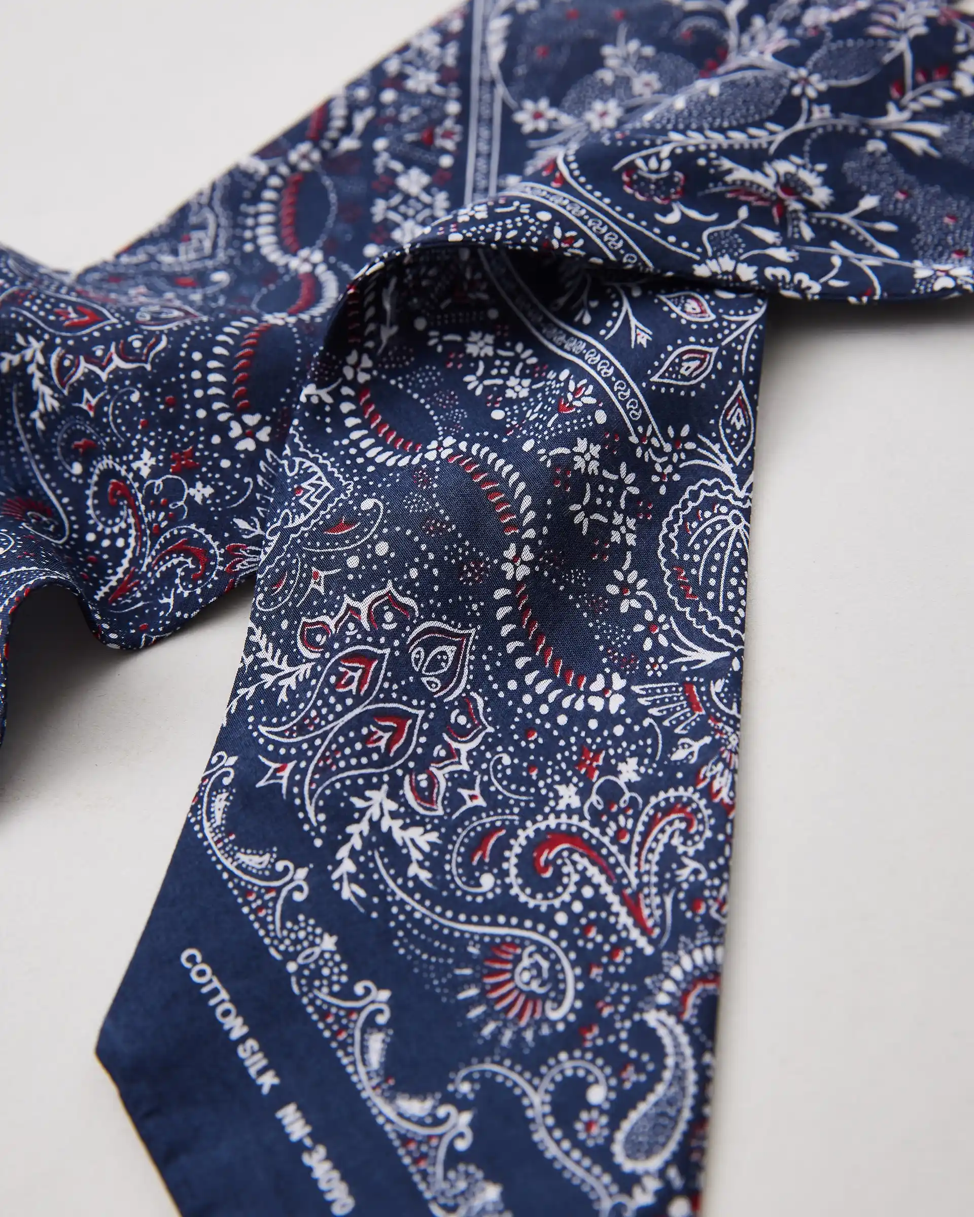 NICENESS パット( バンダナスカーフタイ ) - RED NICENESS パット