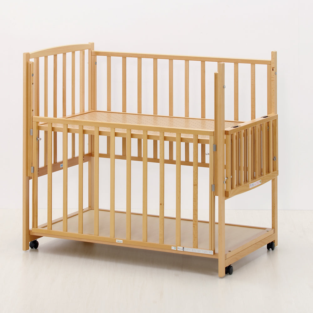 ハイタイプベッドツーオープン (収納棚付)(床板すのこ)【標準型】DY