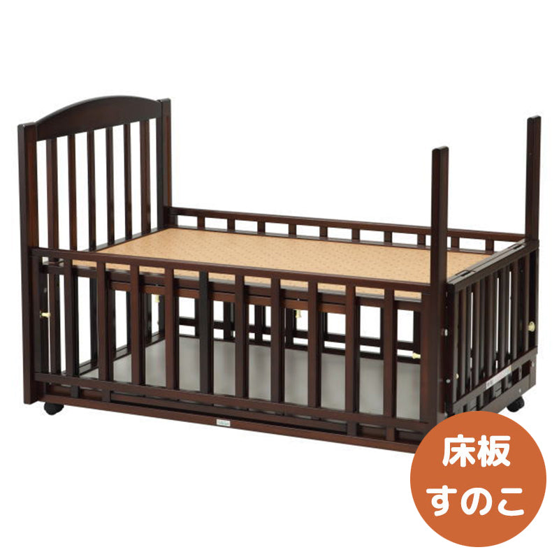 スリーオープンベッドb-side DX(収納棚付)(床板すのこ)【標準型】 SS