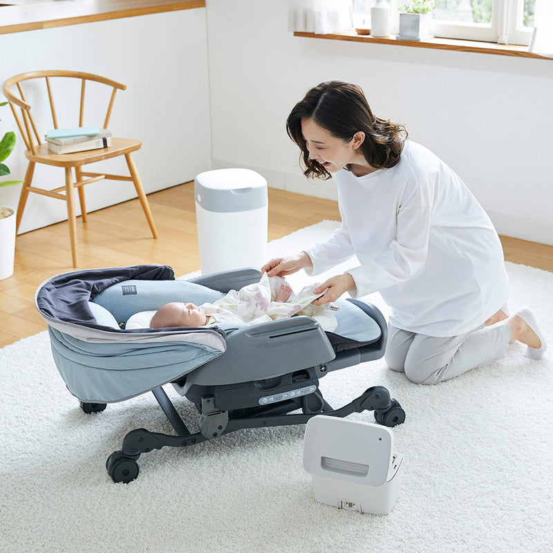 コンビ ネムリラ AUTOSWING BEDi Long スリープシェルEG 電動ハイ