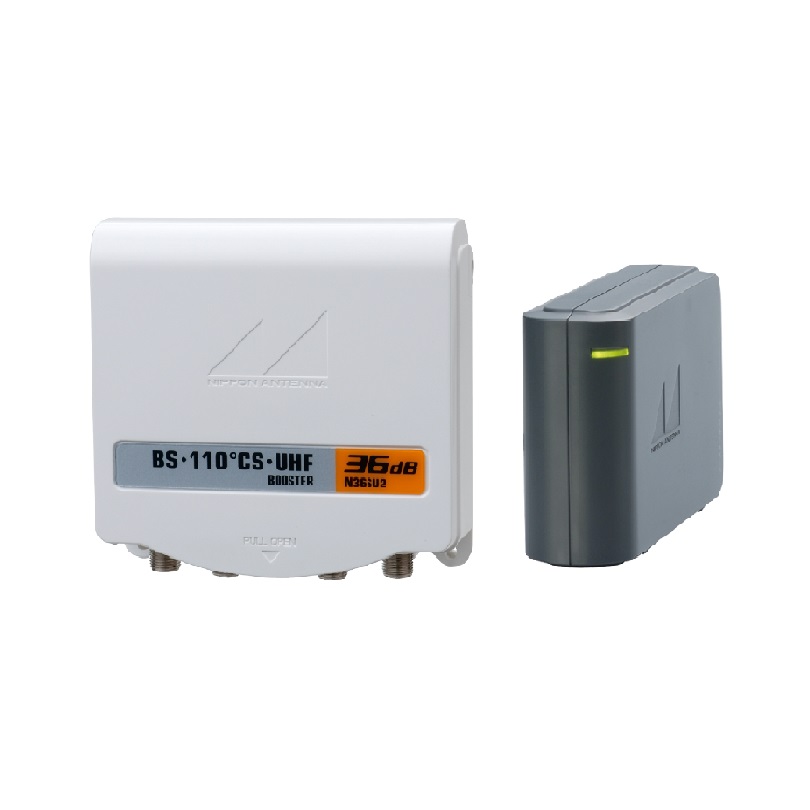 CS・BS/UHF電源分離型ブースター N36SU2: テレビ受信用機器 | 日本