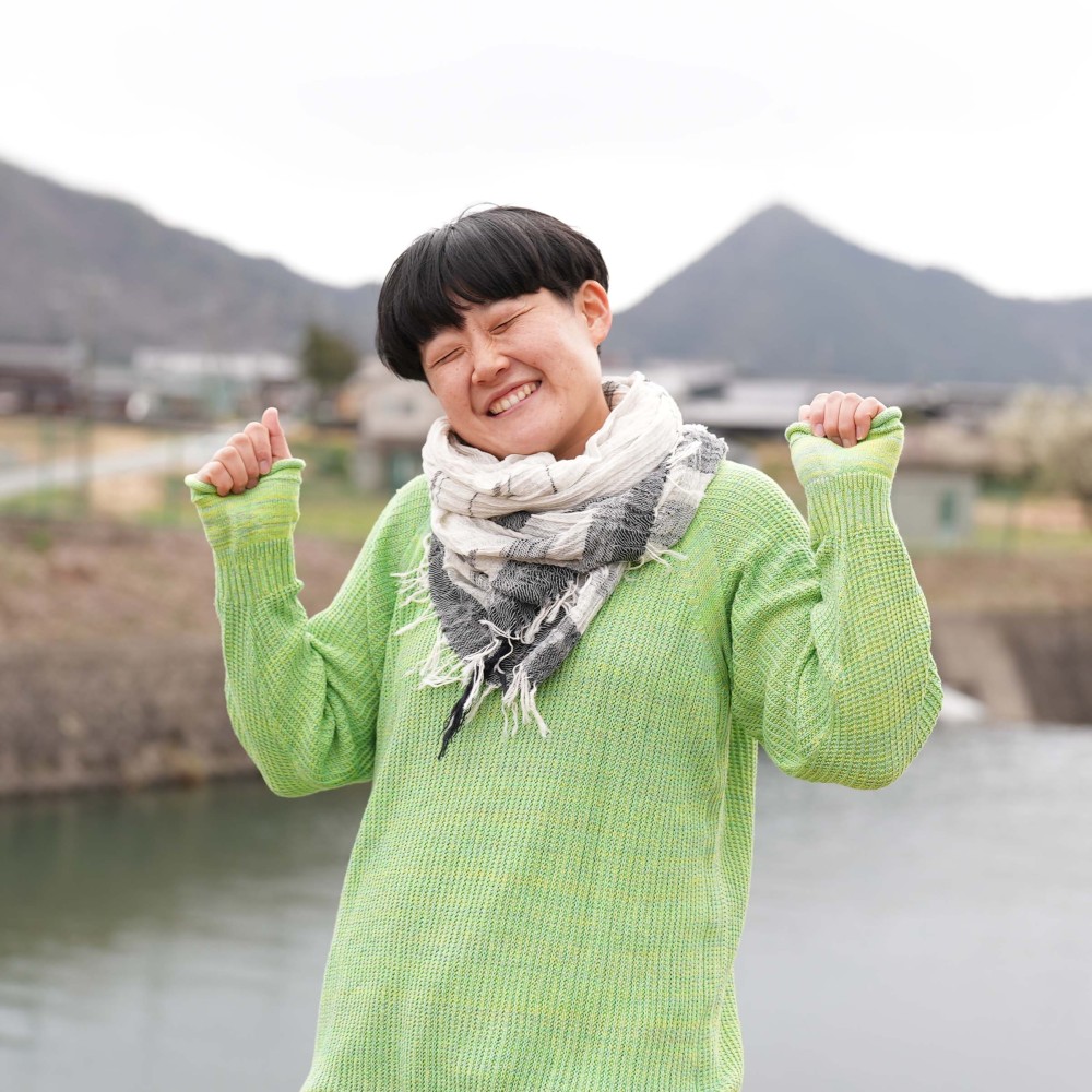 roots shawl BIG | tamaki niime