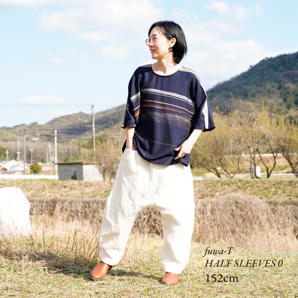 fuwa-T HALF SLEEVES | tamaki niime
