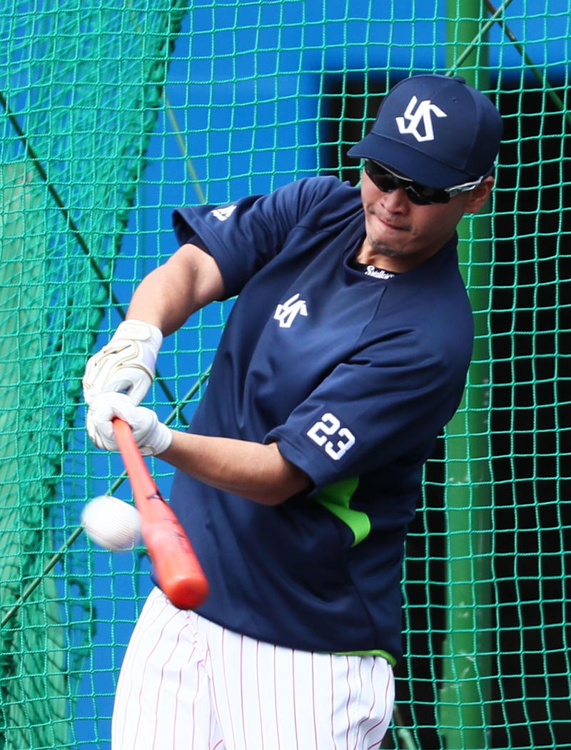 ヤクルト青木、打撃の神様川上氏彷ふつ赤バット5発 - プロ野球 : 日刊