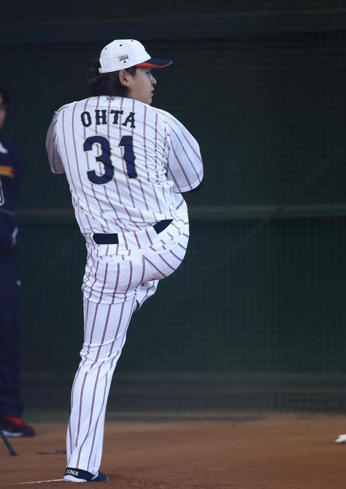 侍ジャパン】宮城大弥、おちゃめな忘れ物「ご迷惑をかけて」前日練習の