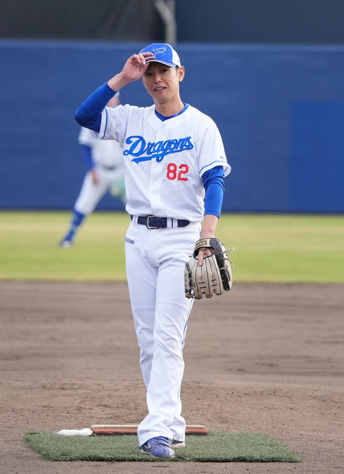 中日】浅尾拓也コーチが小学生の練習試合に先発3回無安打無失点