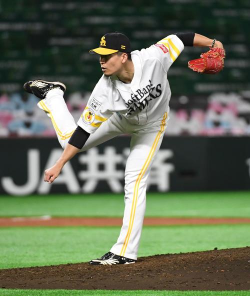 ソフトバンク千賀161キロ勝利 楽天追撃へ復活 - プロ野球写真ニュース