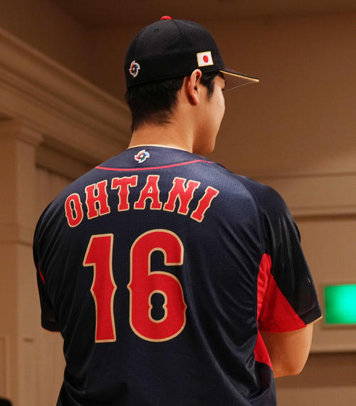 大谷翔平 2023 WBC 日本代表 ホームユニフォーム サイズL #16 大谷翔平