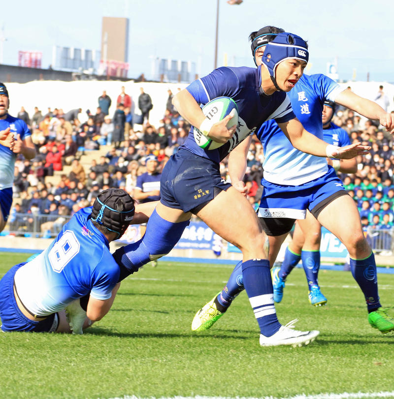 桐蔭学園・竹下、負傷若松の短パンで奮闘も決勝逃す - ラグビー : 日刊