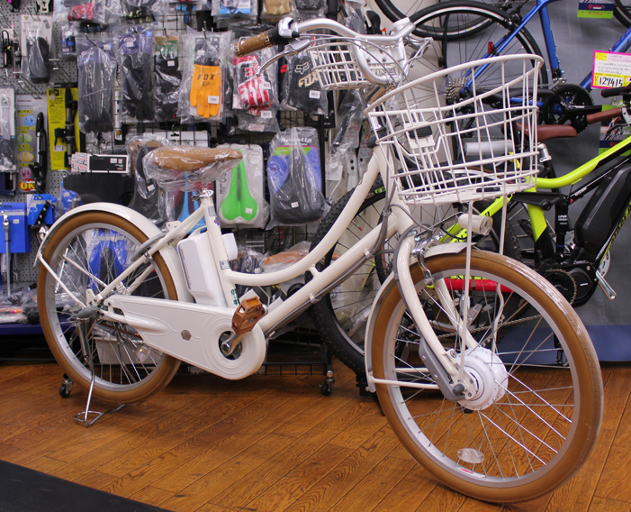 ブリヂストン製の電動自転車イルミオが入荷いたしました。