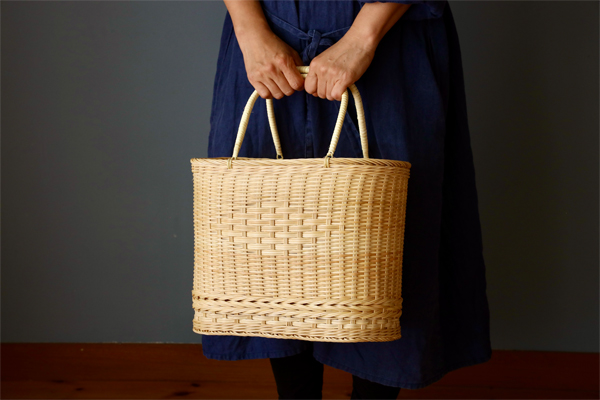 松野屋 籐の手提げかご | TOKILABOトキラボ