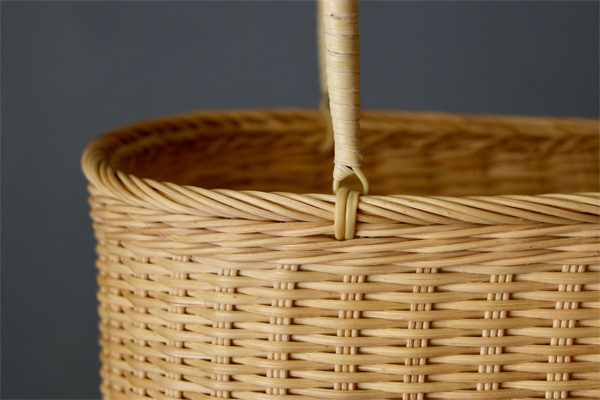 松野屋 籐の手提げかご | TOKILABOトキラボ