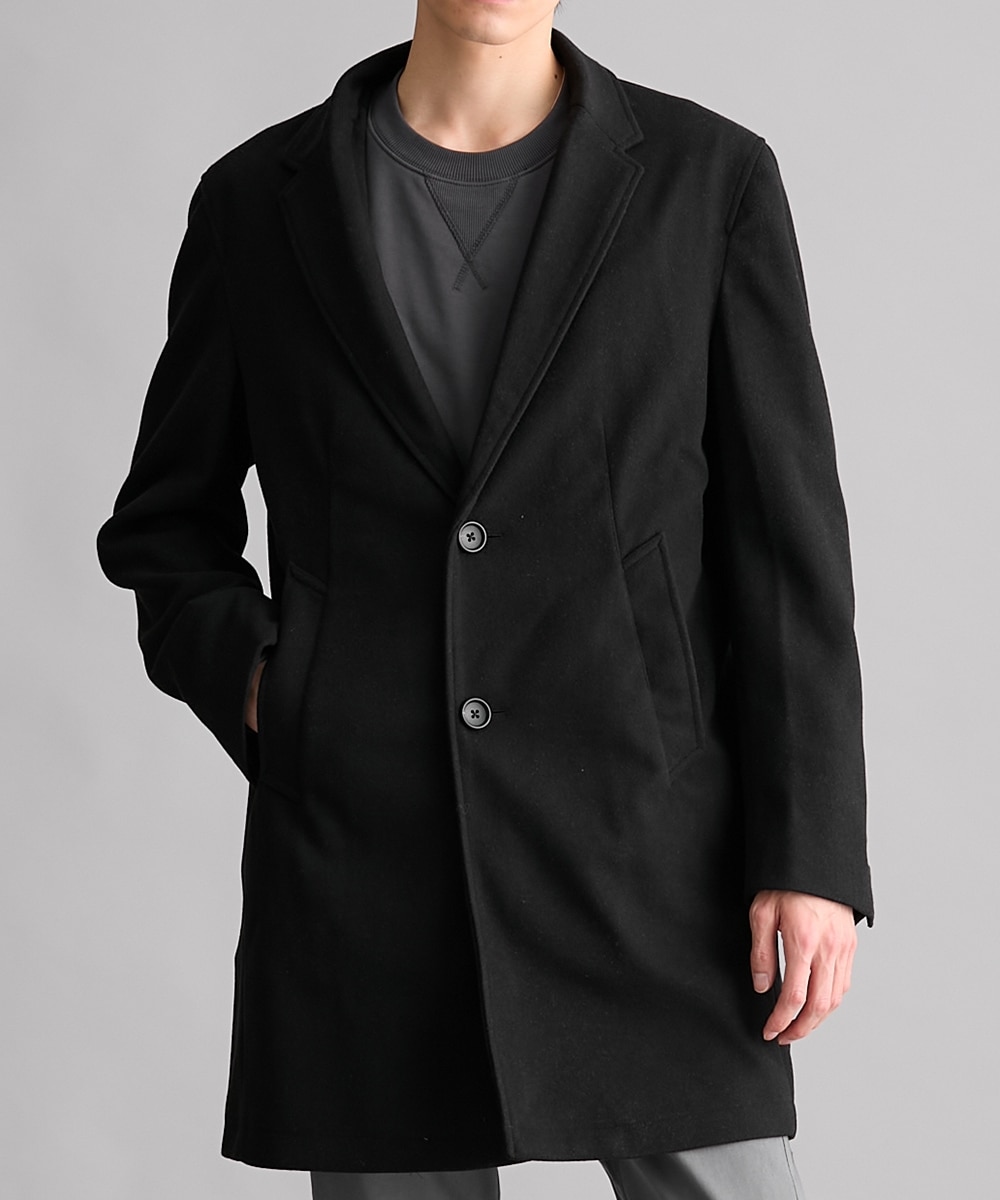 メルトン シングルチェスターコート 通販【ニッセン】