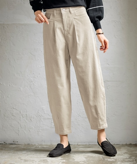 コーデュロイコクーンパンツ 通販【ニッセン】