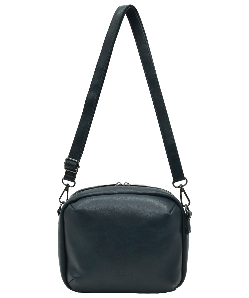 fulcro（フルクロ）10ポケットふっくらキューブ型ミニショルダーバッグ