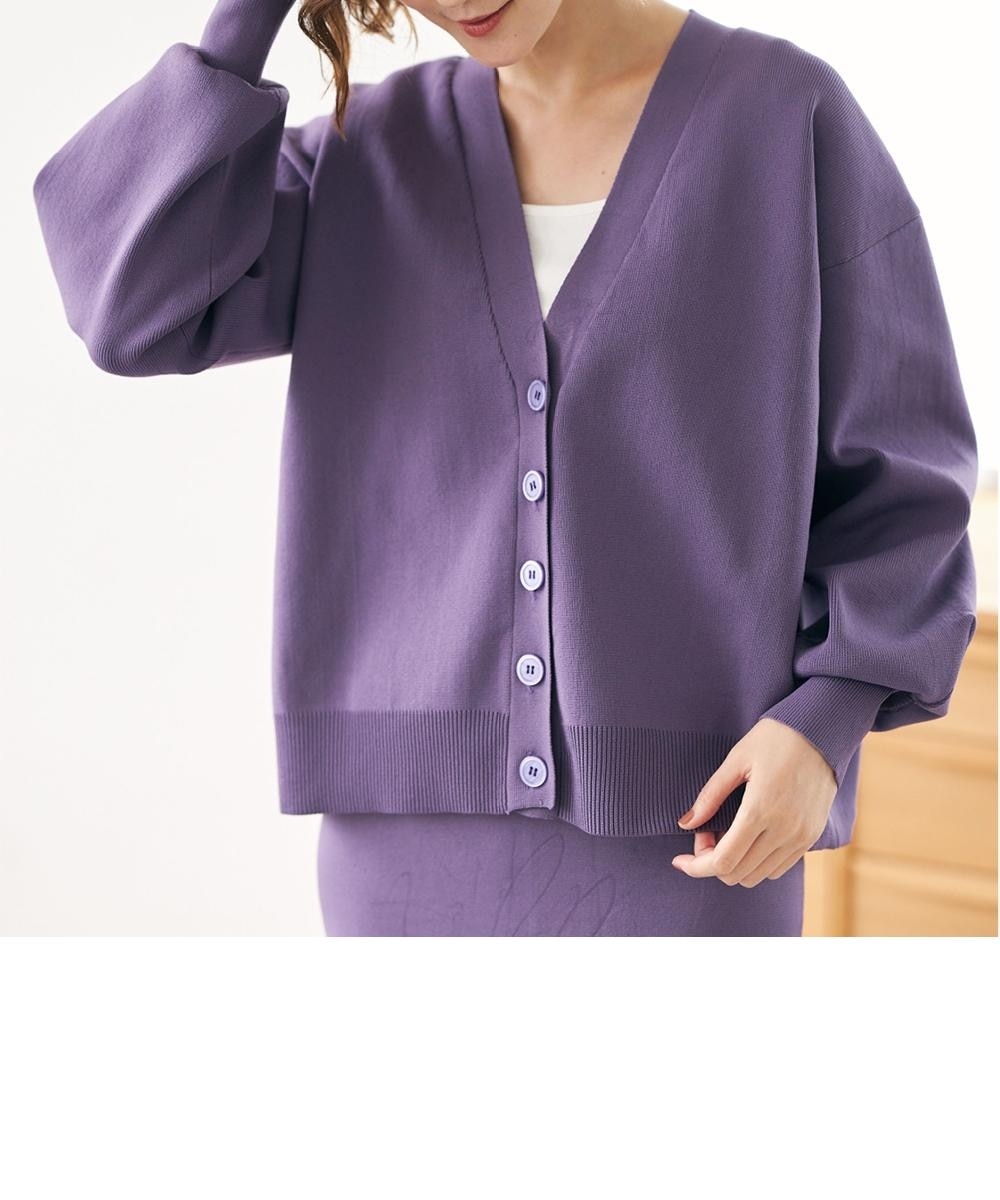 Vネックニットカーディガン＜大きいサイズ有＞【OtonaSMILE】 通販