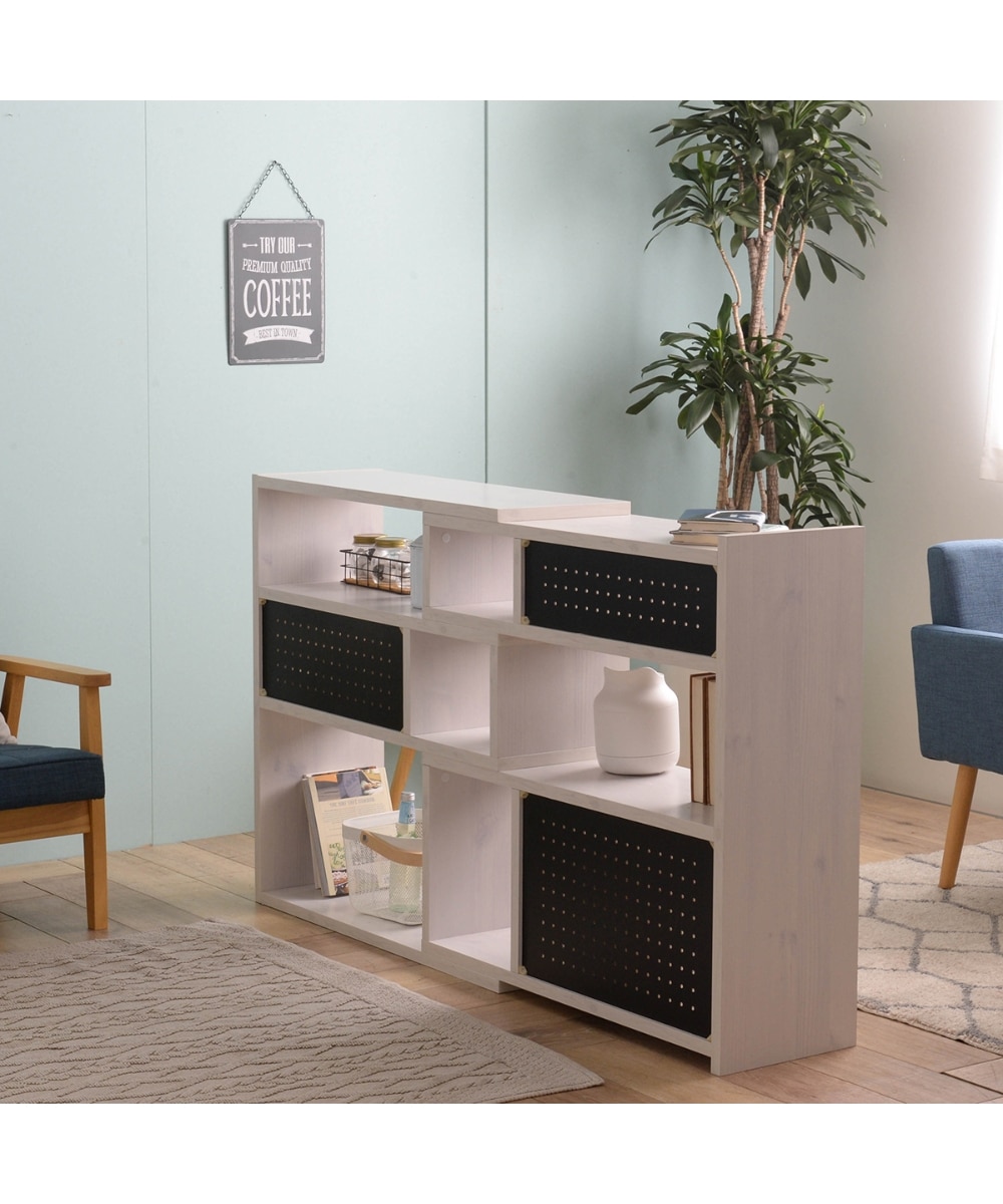 伸縮・回転が自由自在なオープンラック 通販【ニッセン】