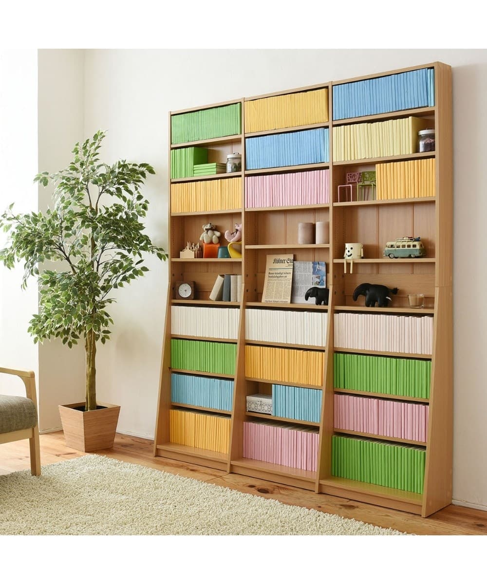 1cmピッチ文庫本収納ラック 通販【ニッセン】