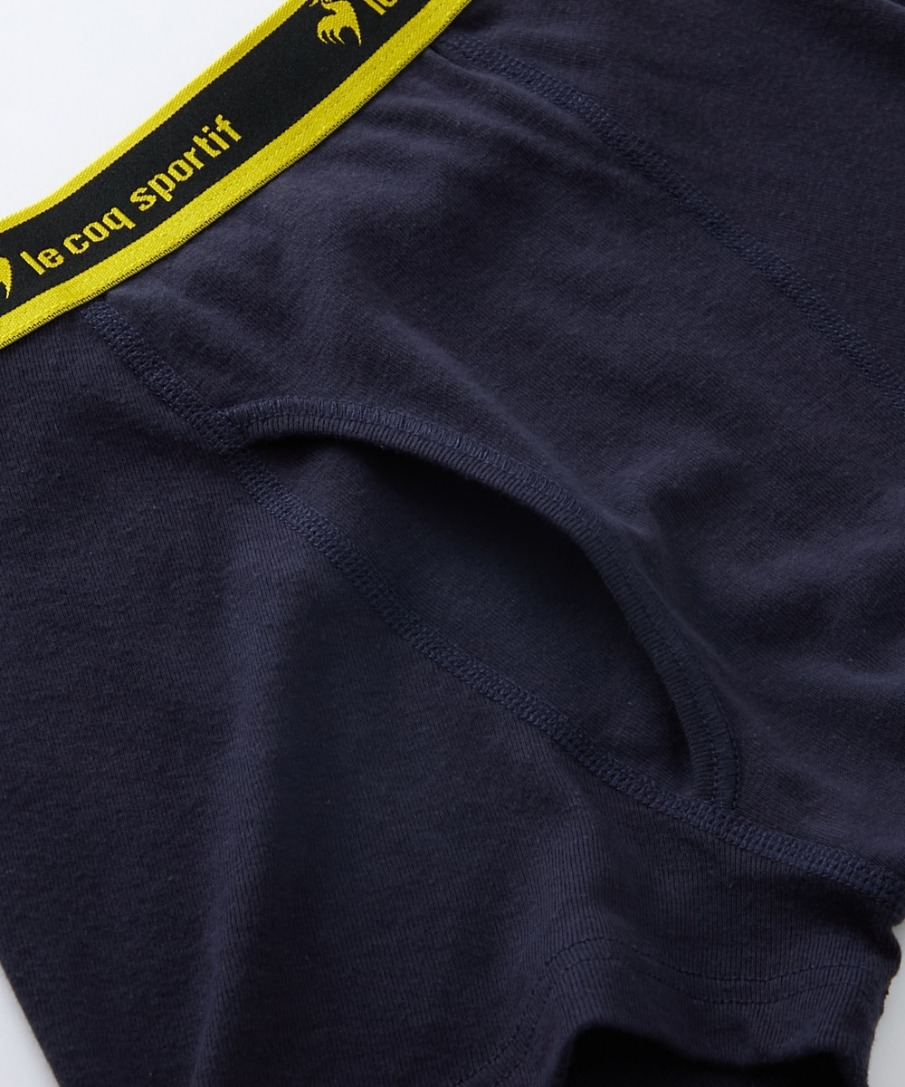 le coq sportif （ルコックスポルティフ）】綿混前開きボクサーパンツ