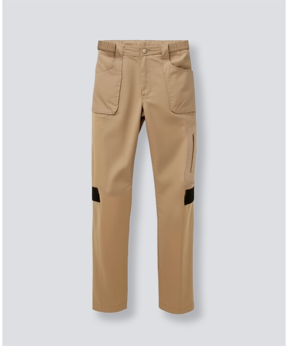 訪問看護ユニフォームストレッチカーゴパンツ（ノータック）（男女兼用