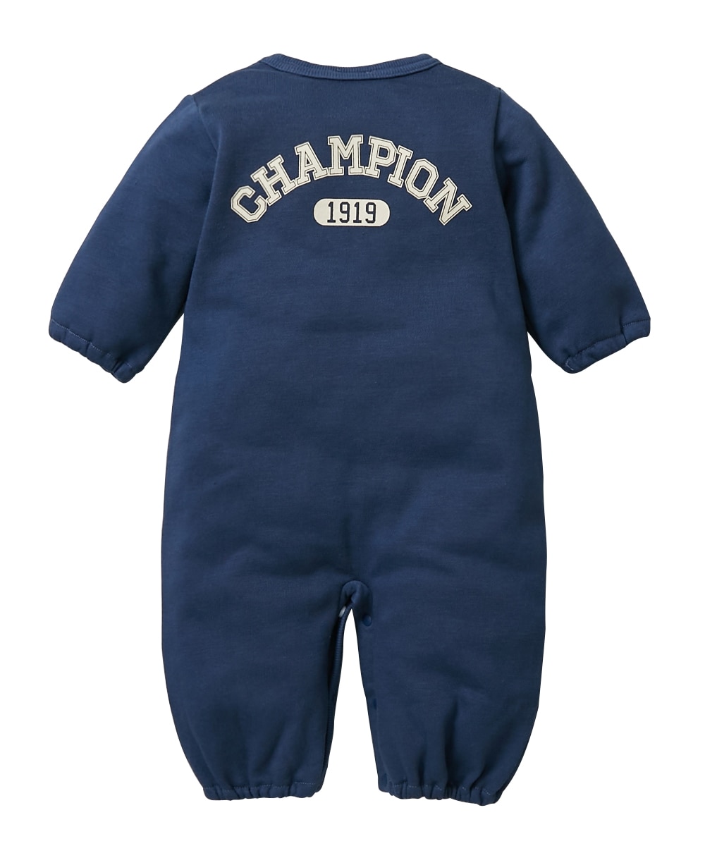 チャンピオン】スウェット バックプリントカバーオール・ツーウェイ