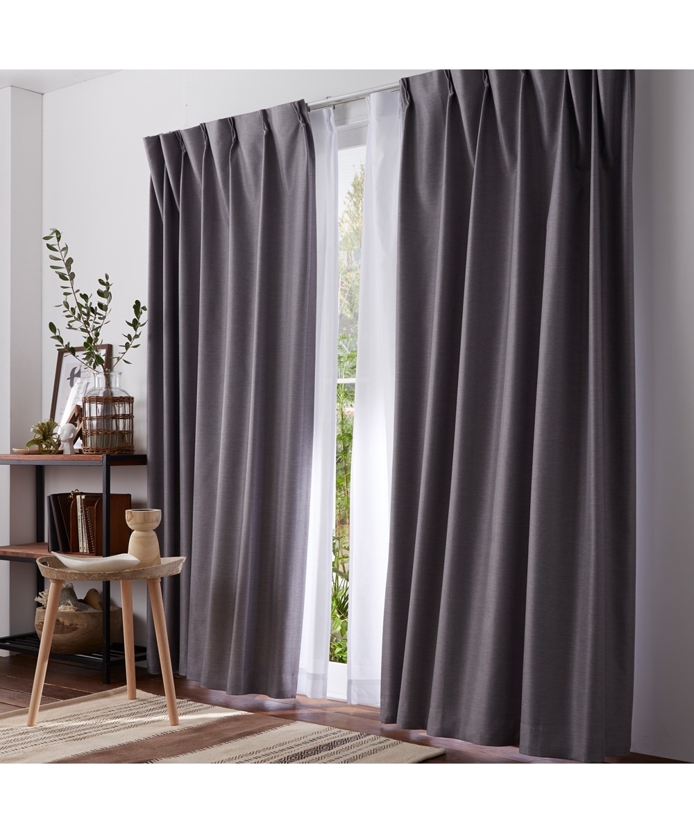 省エネ・節電】【カーテンセット】1級遮光・防音・遮熱カーテン＆遮像