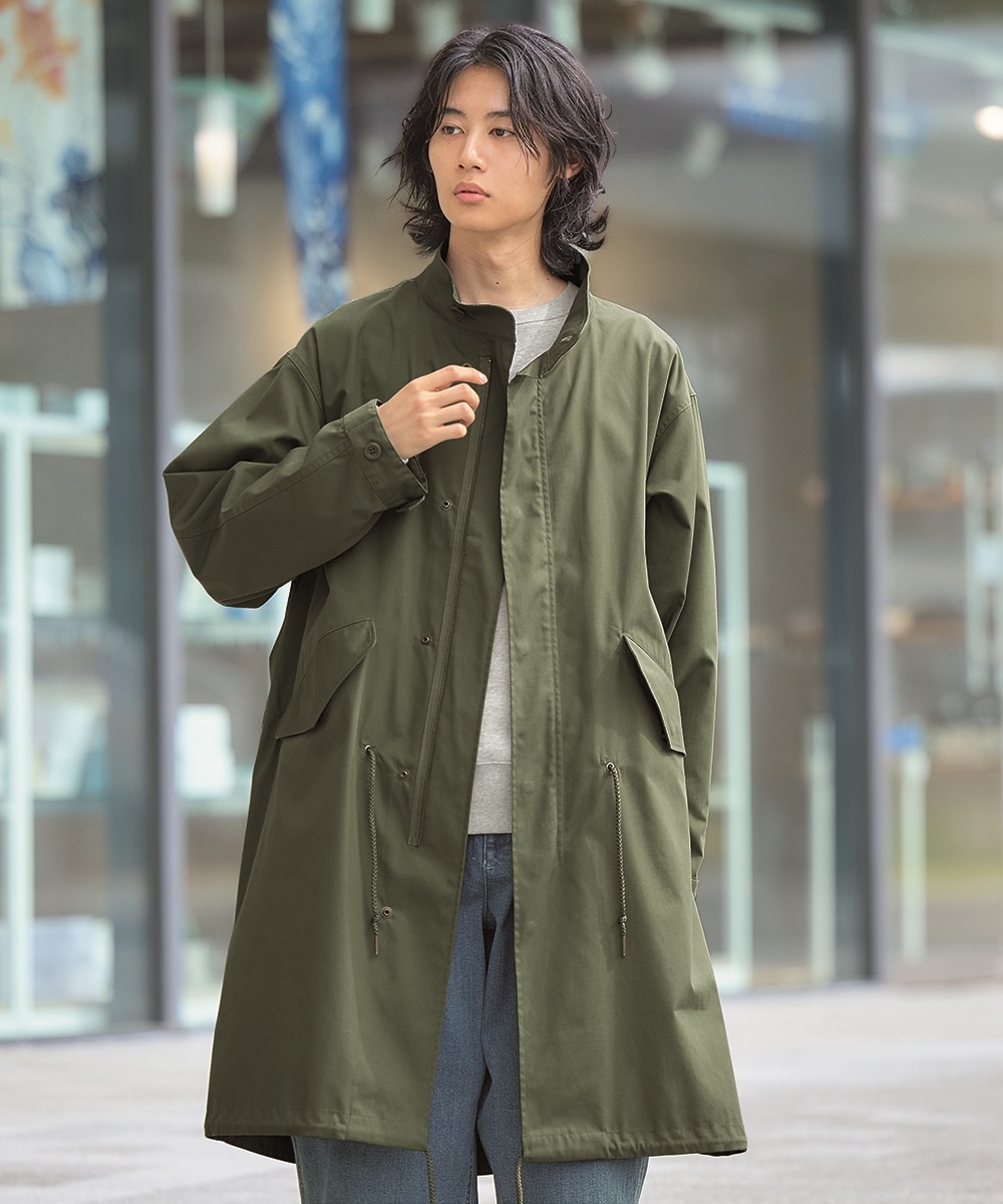 オーバーサイズモッズコート【大きいサイズ有】 はっ水 通販【ニッセン】