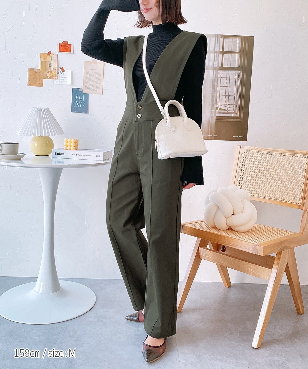 2WAYサロペットパンツ 通販【ニッセン】